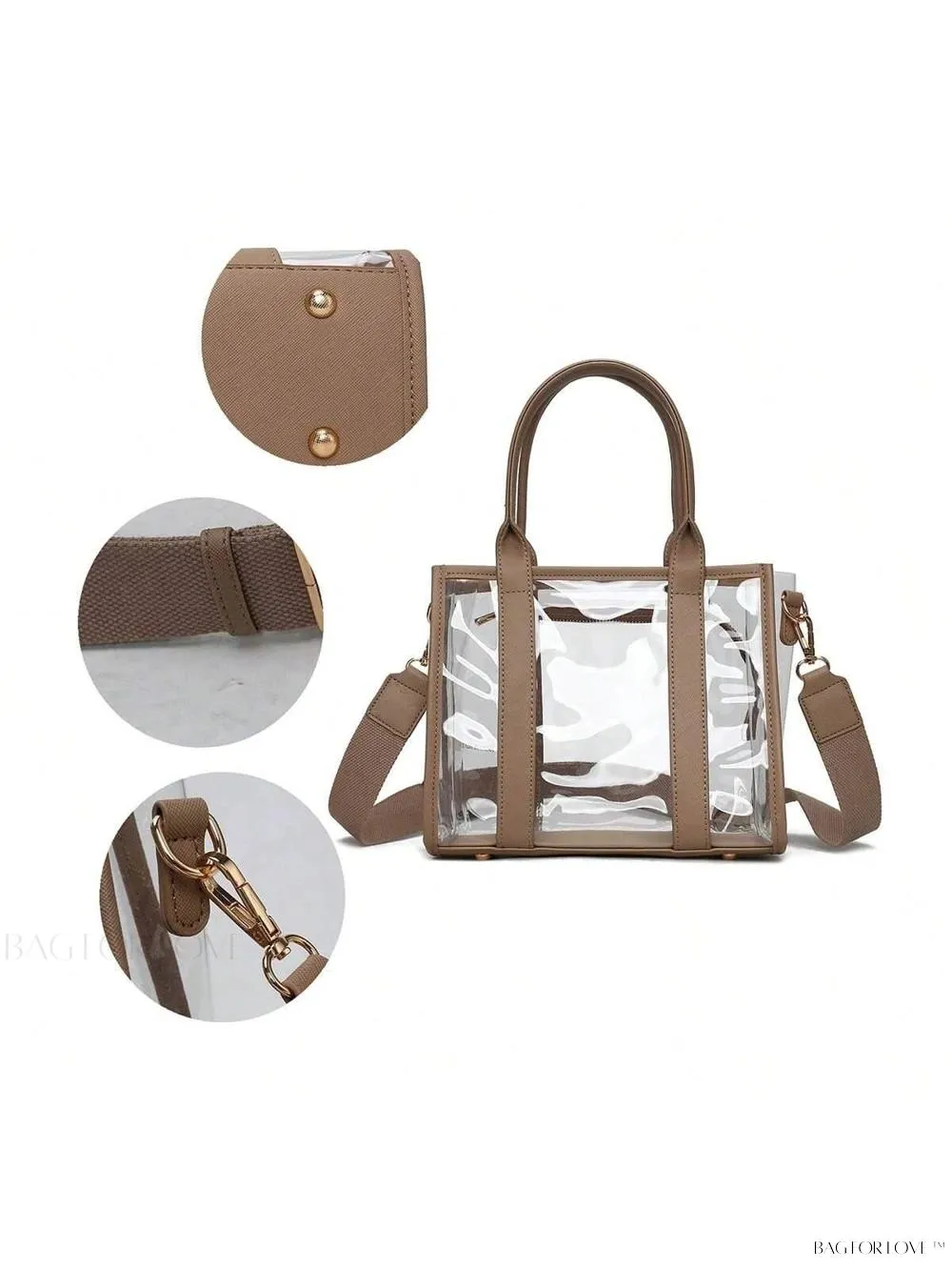 BagForLove - Mia K Summer 2024 Trendy Transparent Jelly Bag for Women