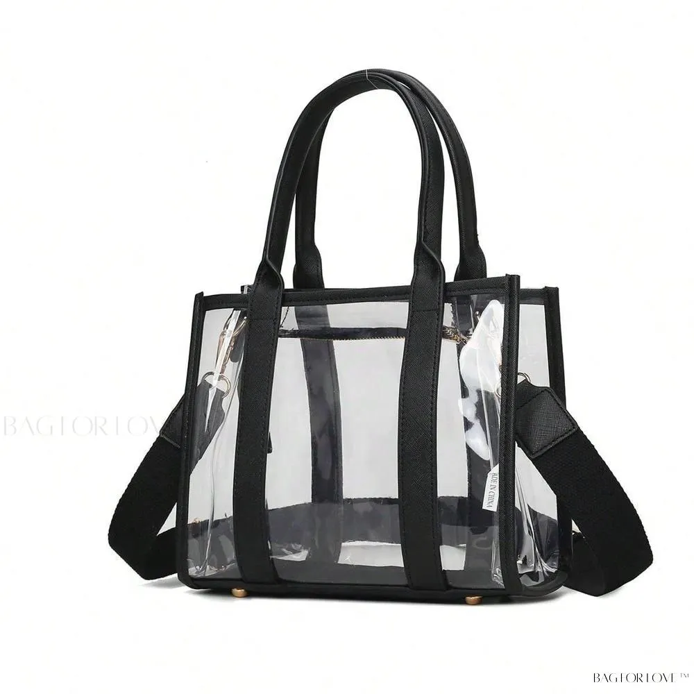 BagForLove - Mia K Summer 2024 Trendy Transparent Jelly Bag for Women