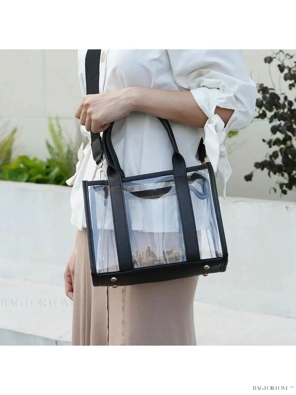 BagForLove - Mia K Summer 2024 Trendy Transparent Jelly Bag for Women