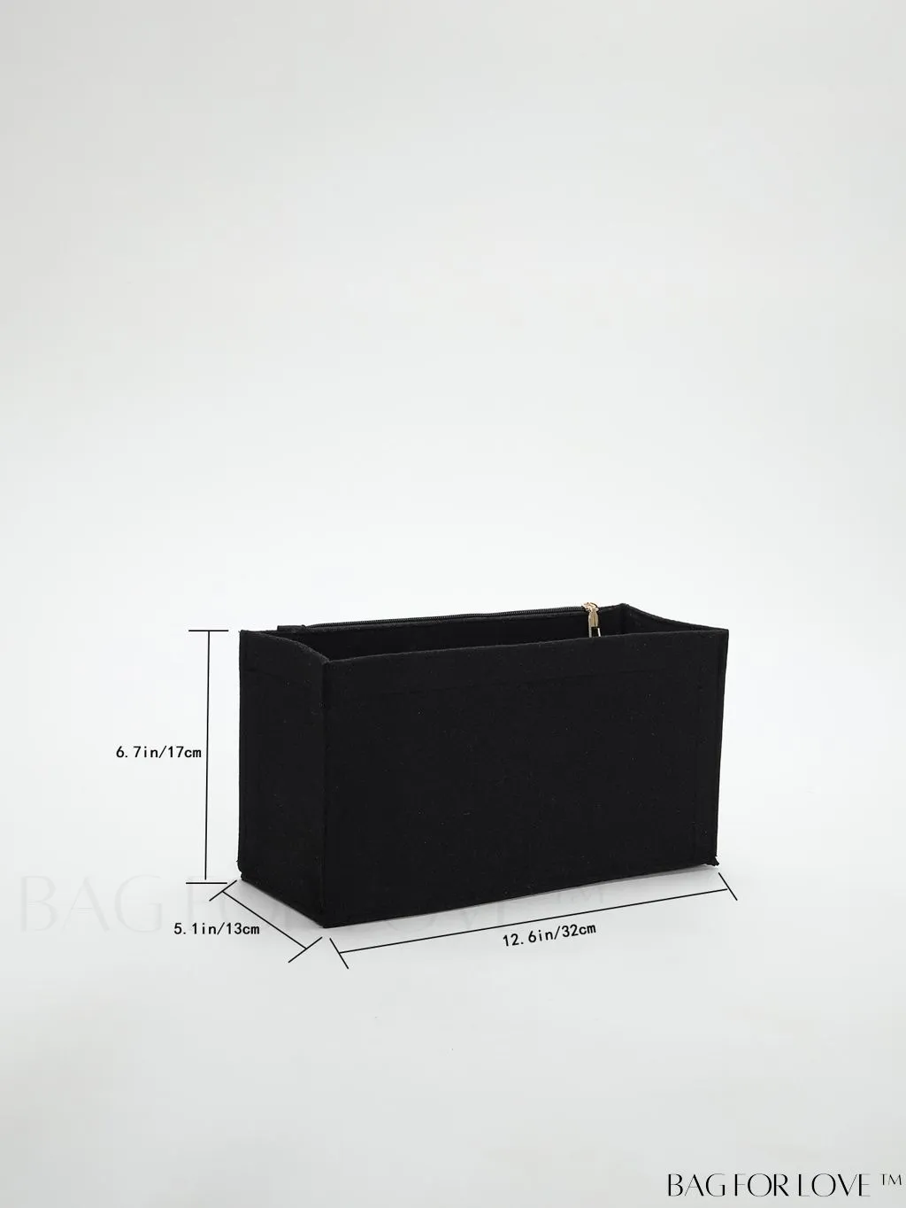 BagForLove - Multi-pocket Felt Tote Bag with Inner Compartment