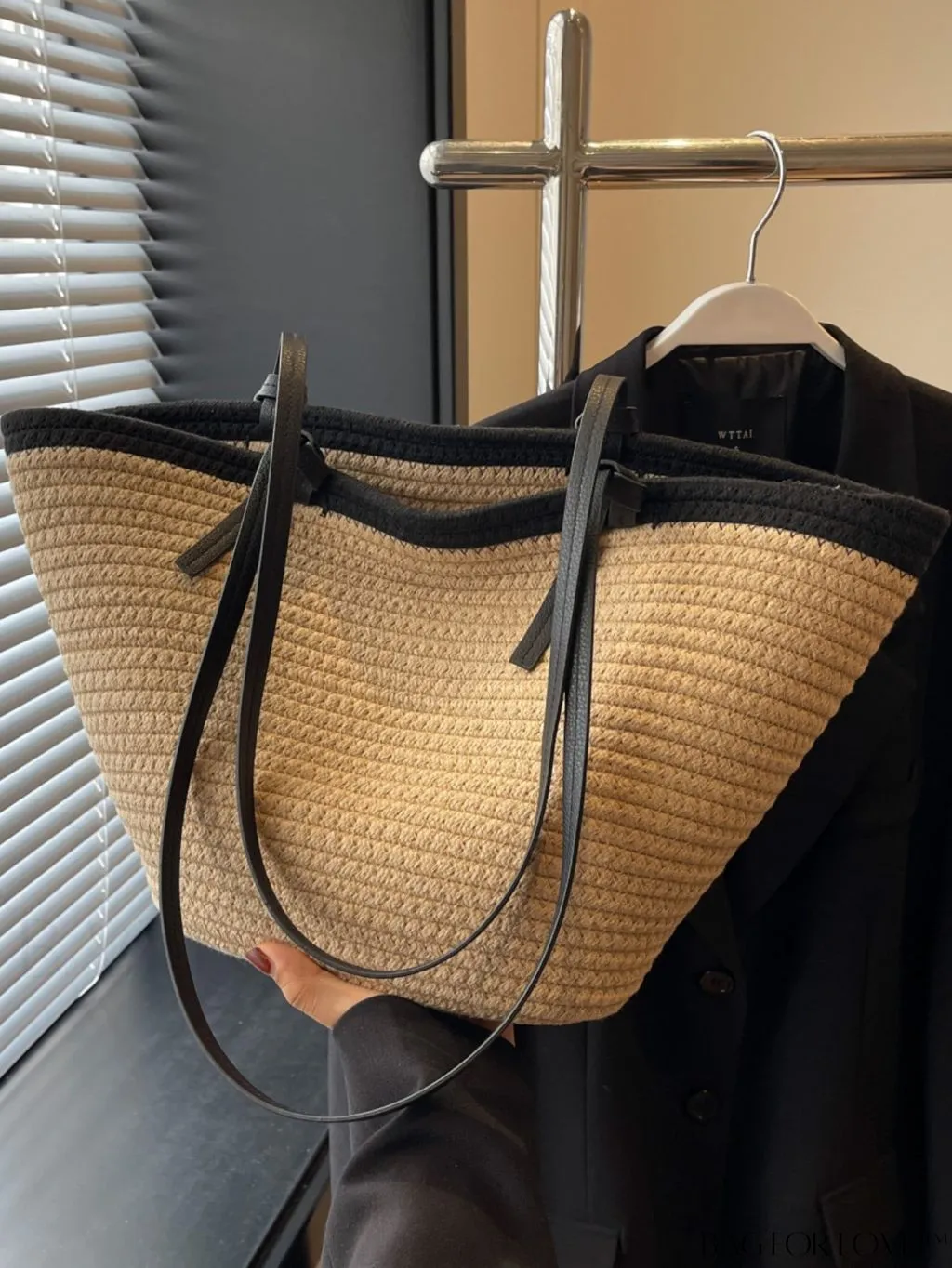 BagForLove - Spacious Womens Tote Bag with Vacation-inspired Design