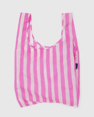 BAGGU Standard Reusable Bag - Pink Painted Stripe