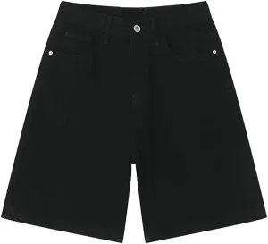Baggy Jean Shorts for Men Casual Retro Loose Fit Denim Shorts