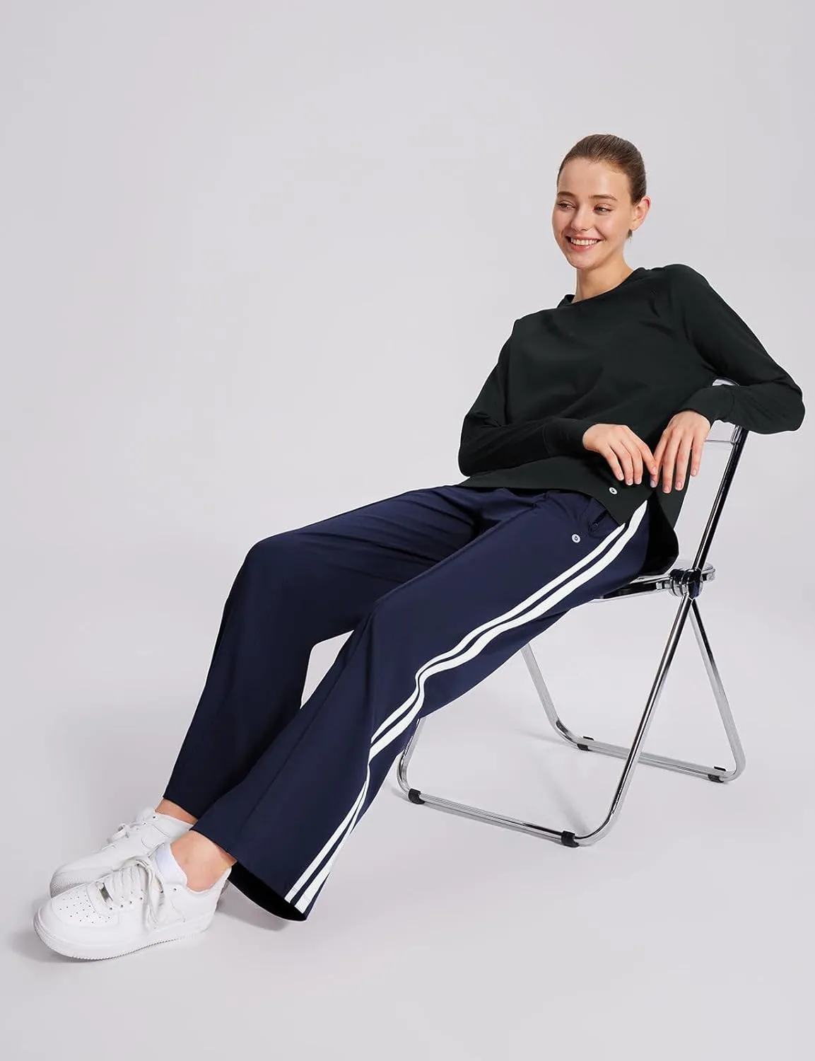 baleaf Women's Thermal Tops Fleece Lined Shirts Long Sleeve Cold Weather Running Gear Workout Zipper Pocket Thumbholes