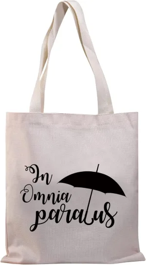 BDPWSS TV Show Tote Bag for Women Girls In Omnia Paratus TV Show Inspired Gift