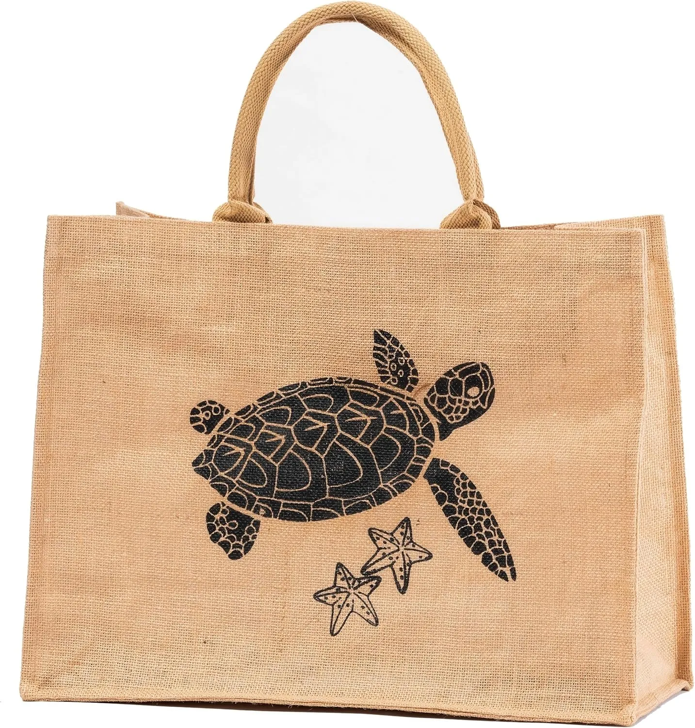 Beach Bag, Straw Jute Bag Beach, Tote Handmade Weaving Shoulder Bag
