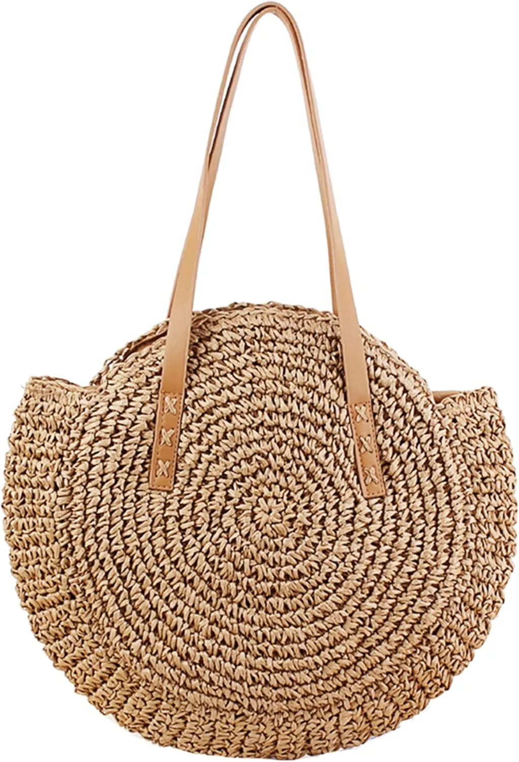 Beach Bags for Women Straw Bag Vacation Summer Large Foldable Straw Beach Bag Tote Woven Shoulder Purse Handbag Beach Gifts