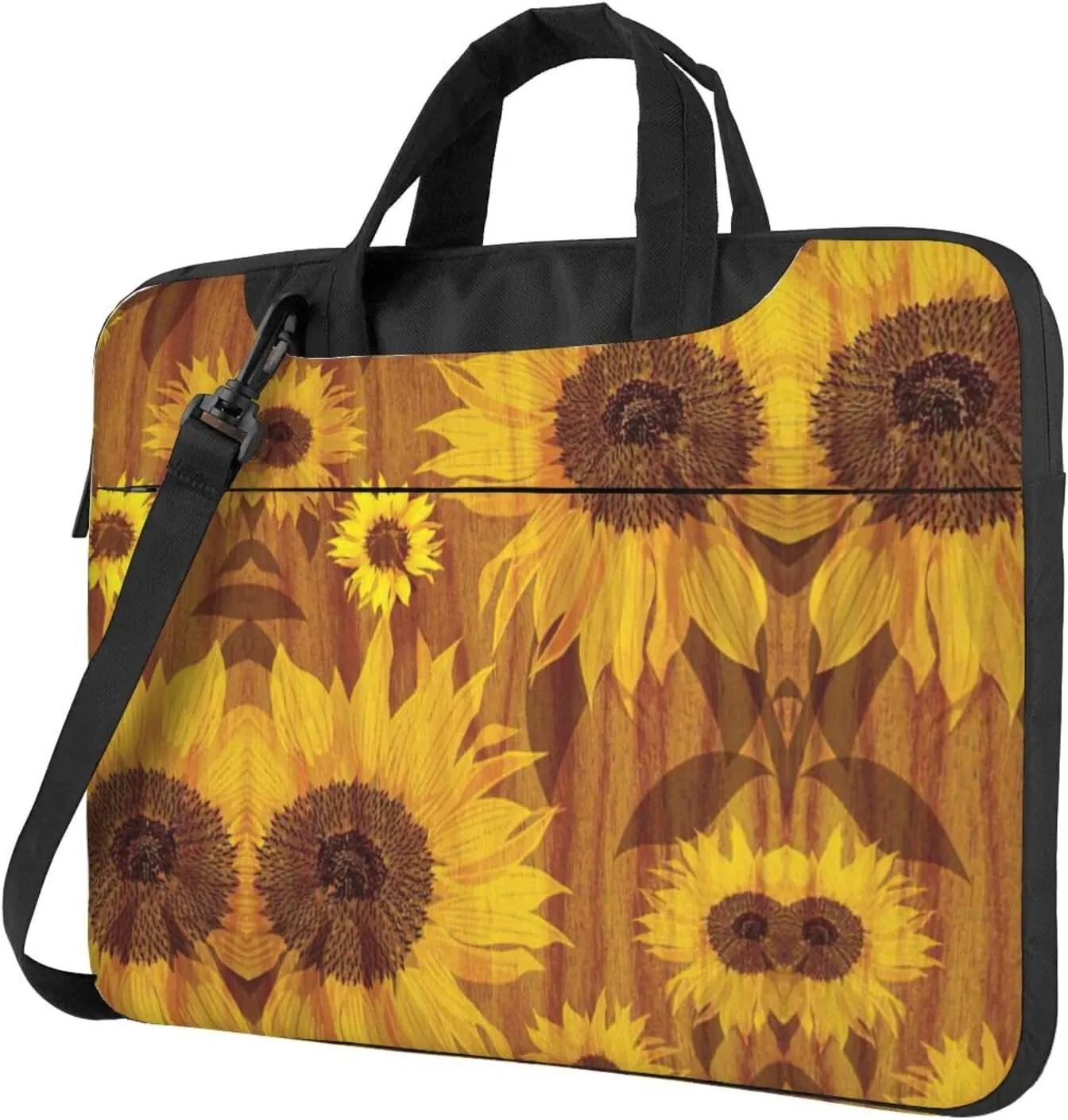Beautiful Sunflowers Laptop Bag - Shockproof & Stylish Laptop Handbag For Unique And Safe Laptop Transportation