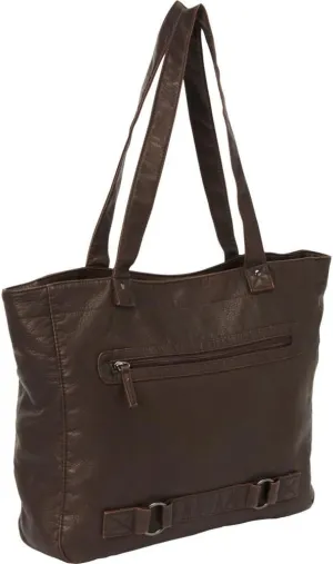 Bellino Mason Tote, Brown, One Size