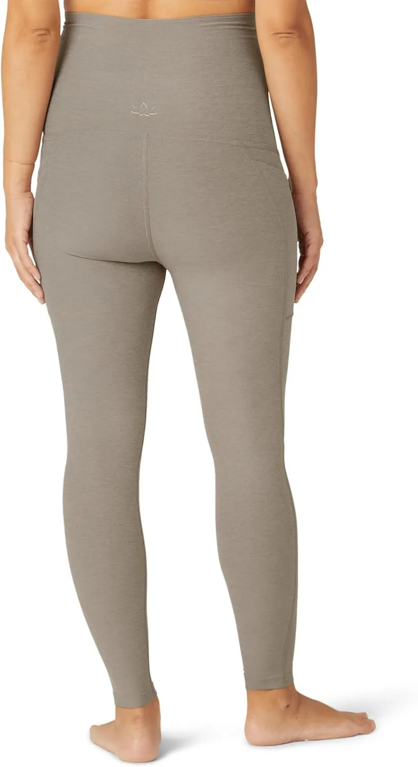 Beyond Yoga Maternity Spacedye Out of Pocket High-Waisted Midi Leggings