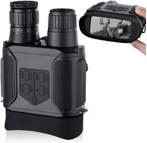 Binocular for Adults 7X HD Digital Zoom Widescreen 1300ft/400M Camera & Goggles Scope for Hunting Camping Exploring for Adult Bird Watching Outdoor H Monocular Telescope