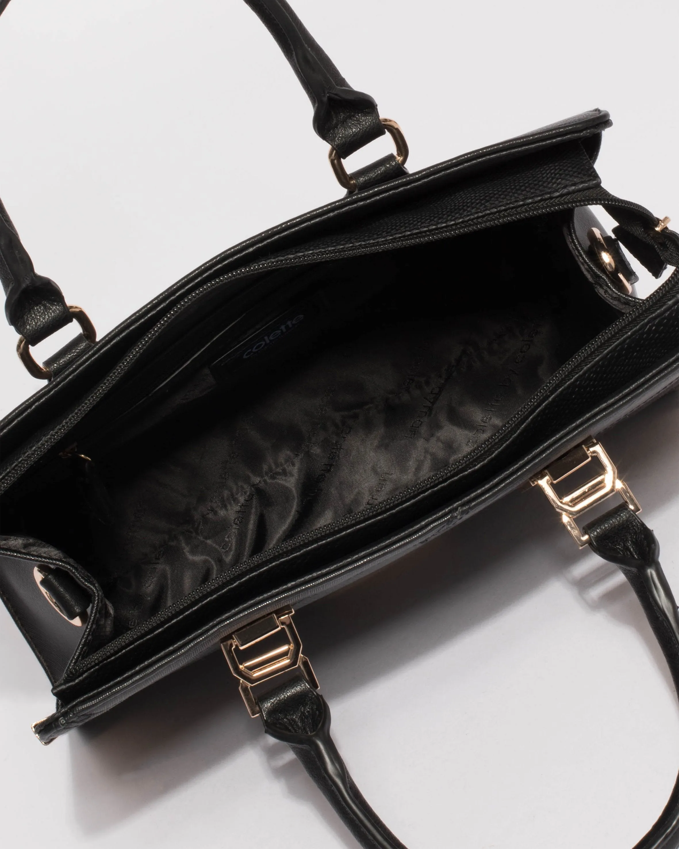 Black June Panel Tote Bag