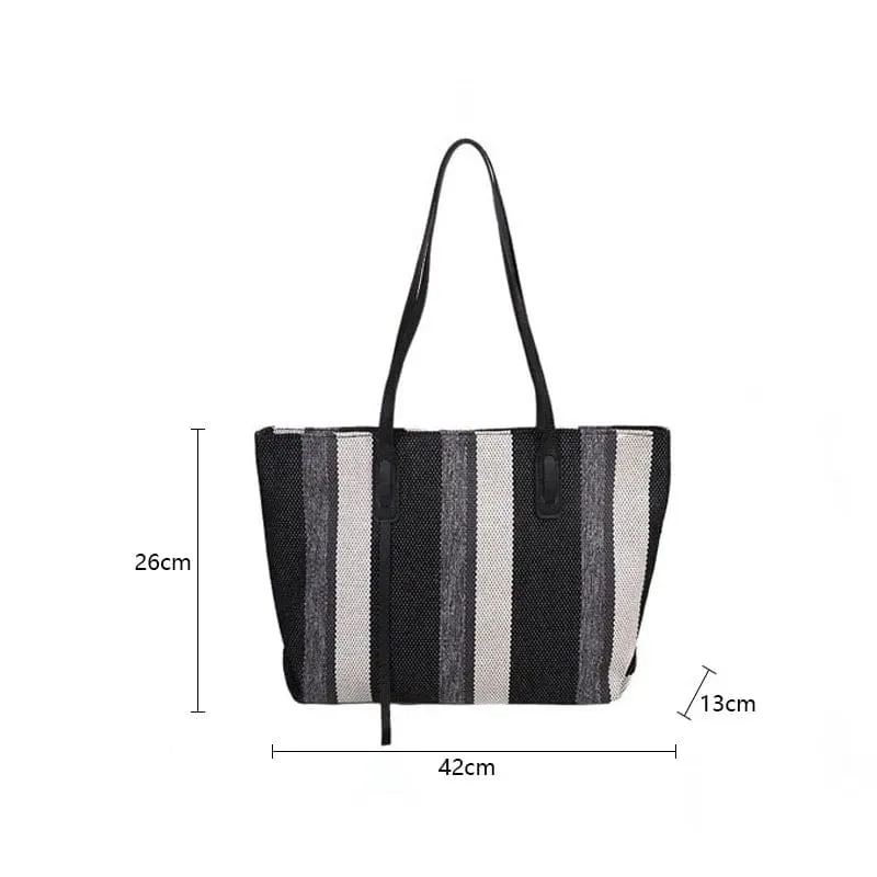 Black Raffia Bag | Dalla