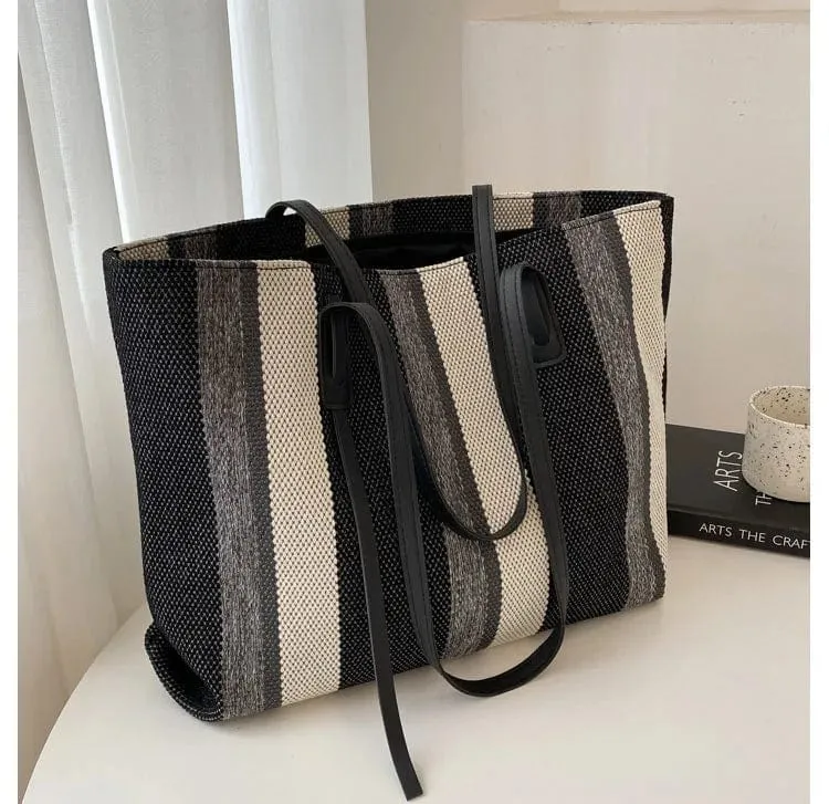 Black Raffia Bag | Dalla