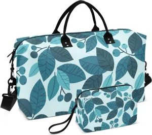 Bolaz Duffle Bag for Travel-Green Leaf Pattern8， Easy Update Large Magnectic Sticker Refrigerator Magnets Decor Wash Machine Magnet Decals23"x26"