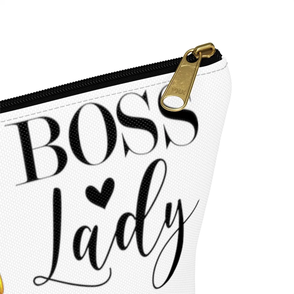 Boss Lady  Accessory Pouch w T-bottom