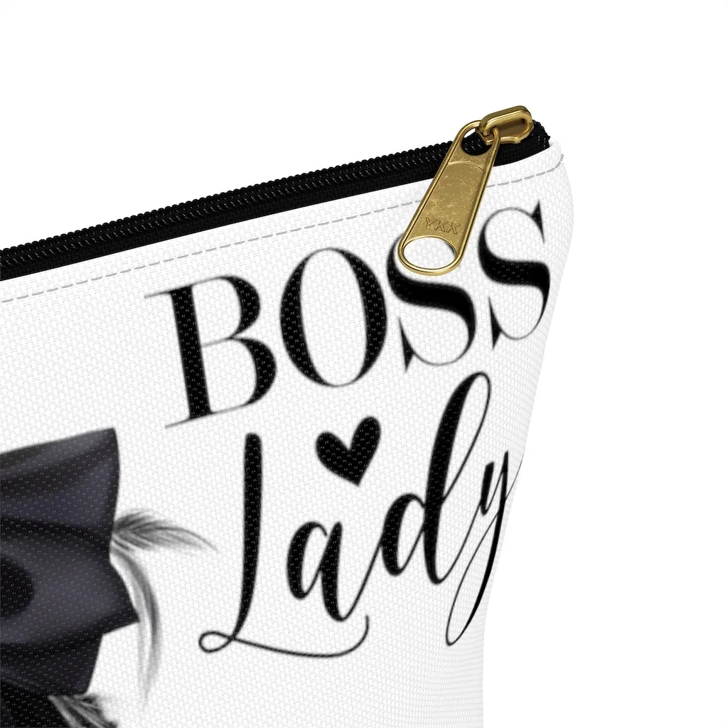 Boss Lady  Accessory Pouch w T-bottom
