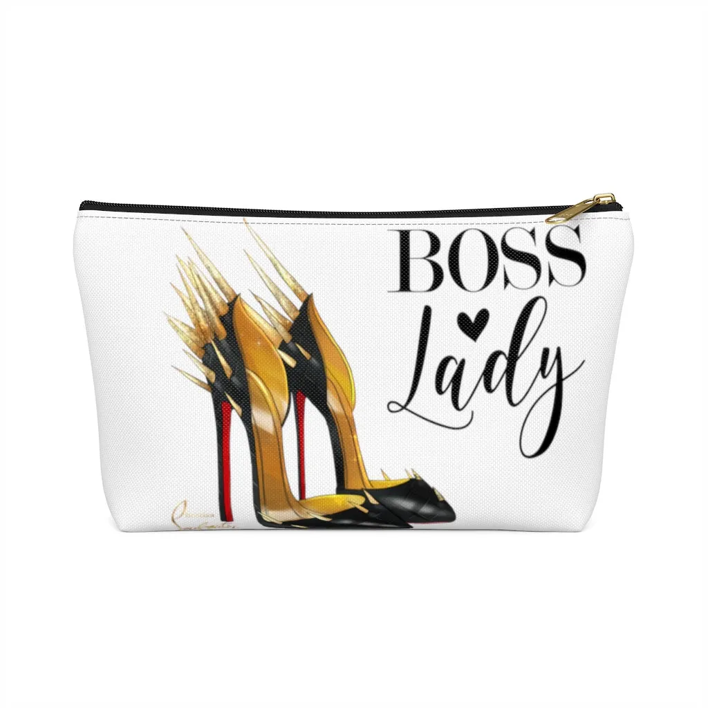 Boss Lady  Accessory Pouch w T-bottom