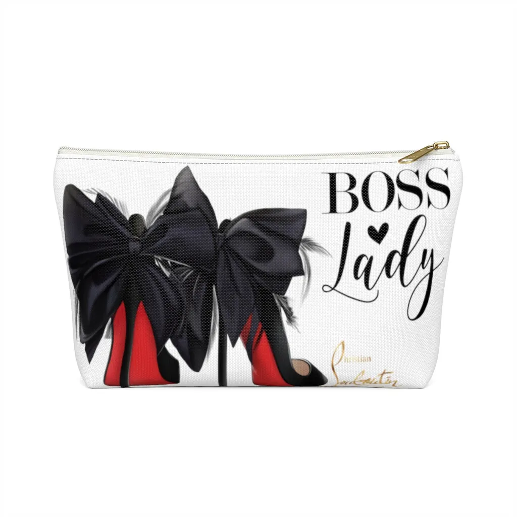 Boss Lady  Accessory Pouch w T-bottom