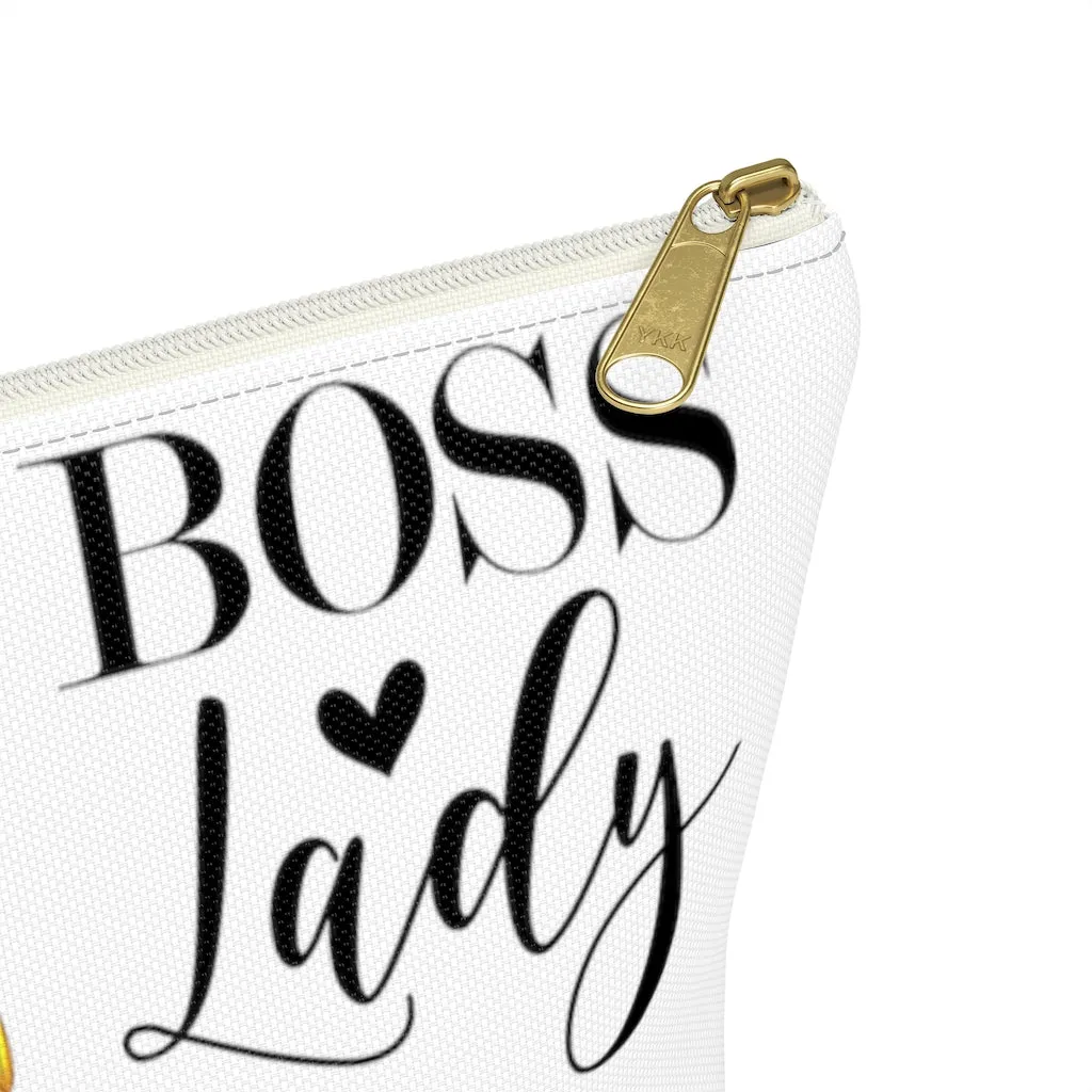 Boss Lady  Accessory Pouch w T-bottom