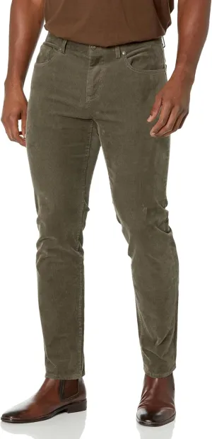 Brooks Brothers Men's Slim Fit Stretch Five-Pocket Corduroy Pants