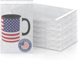 Bubble bag packaging 8x12.5 inch, self-sealing bubble bags, buffer bags, thickened shockproof foam bags for moving, transportation and storage Usable Size 8x11.5 inch(50PCS)