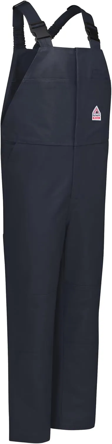 Bulwark FR mens Flame Resistant 11 Oz. Excel Comfortouch Duck Unlined Bib Overall, 2-hip Pockets