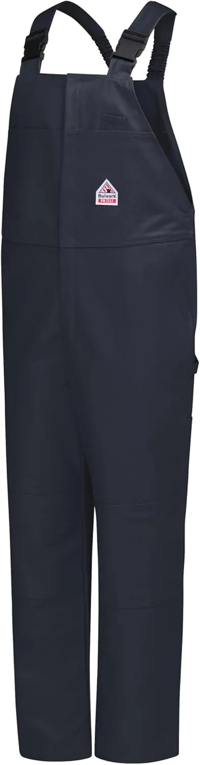 Bulwark FR mens Flame Resistant 11 Oz. Excel Comfortouch Duck Unlined Bib Overall, 2-hip Pockets