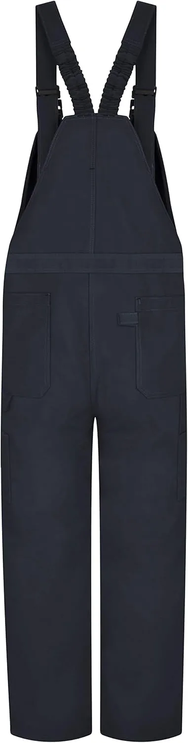 Bulwark FR mens Flame Resistant 11 Oz. Excel Comfortouch Duck Unlined Bib Overall, 2-hip Pockets