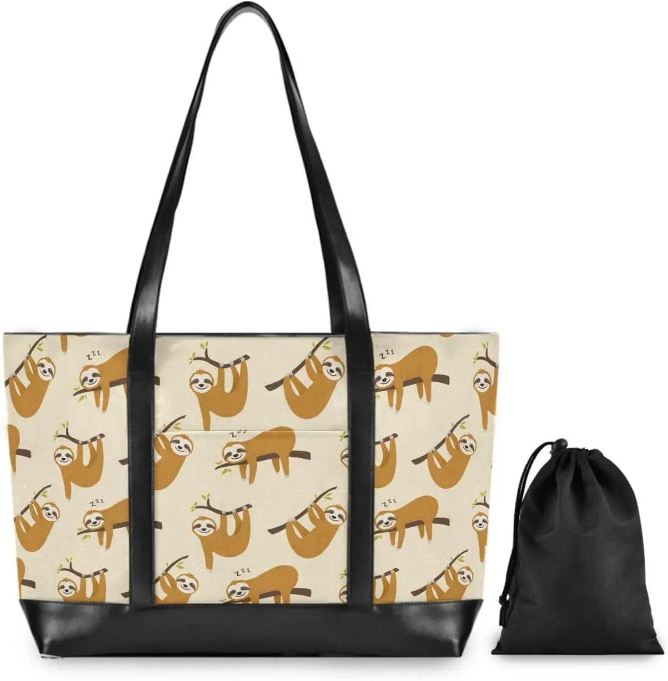 Butterflies Laptop Tote Bag for Women Travel Work Bag Handbags Purse Canvas Teacher Tote Bags with Zipper