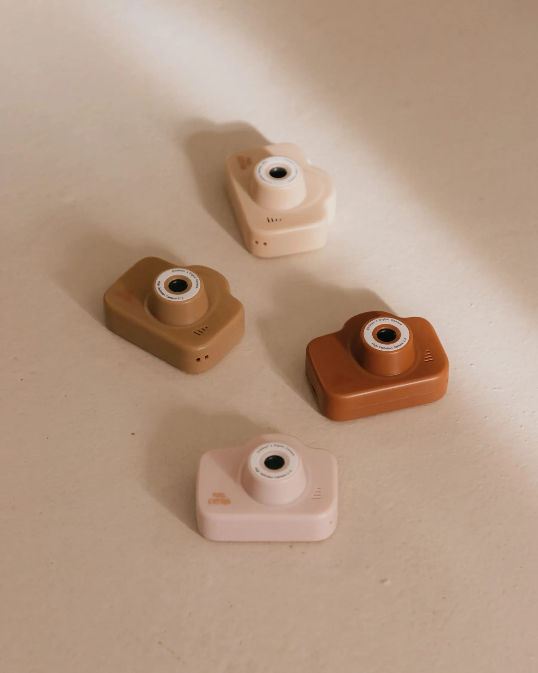 Cam Cam My First (Dual) Digital Camera - Blush Soft Squares