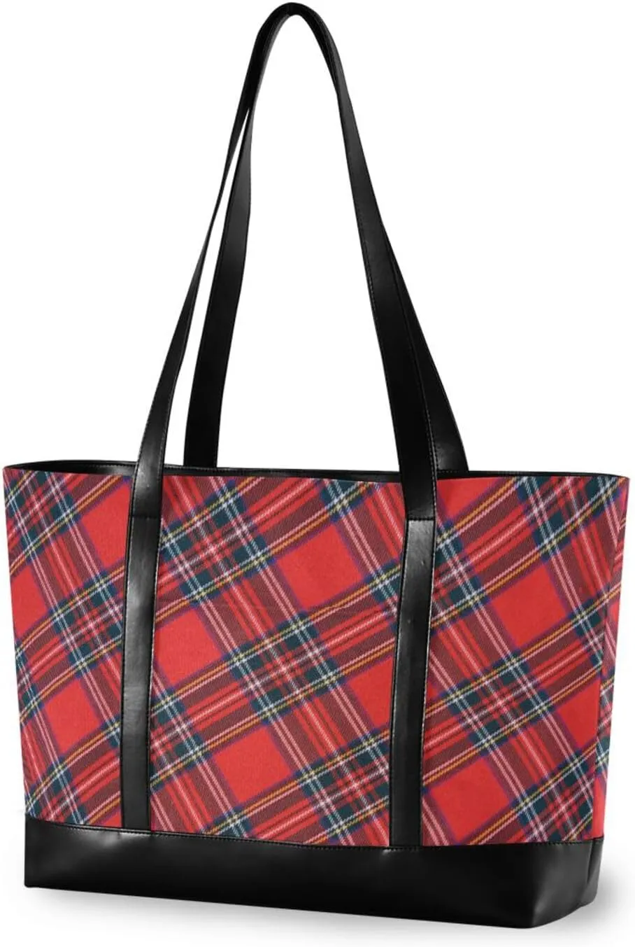 Canvas Laptop Tote Bag for Women - Work & Travel with Zipper