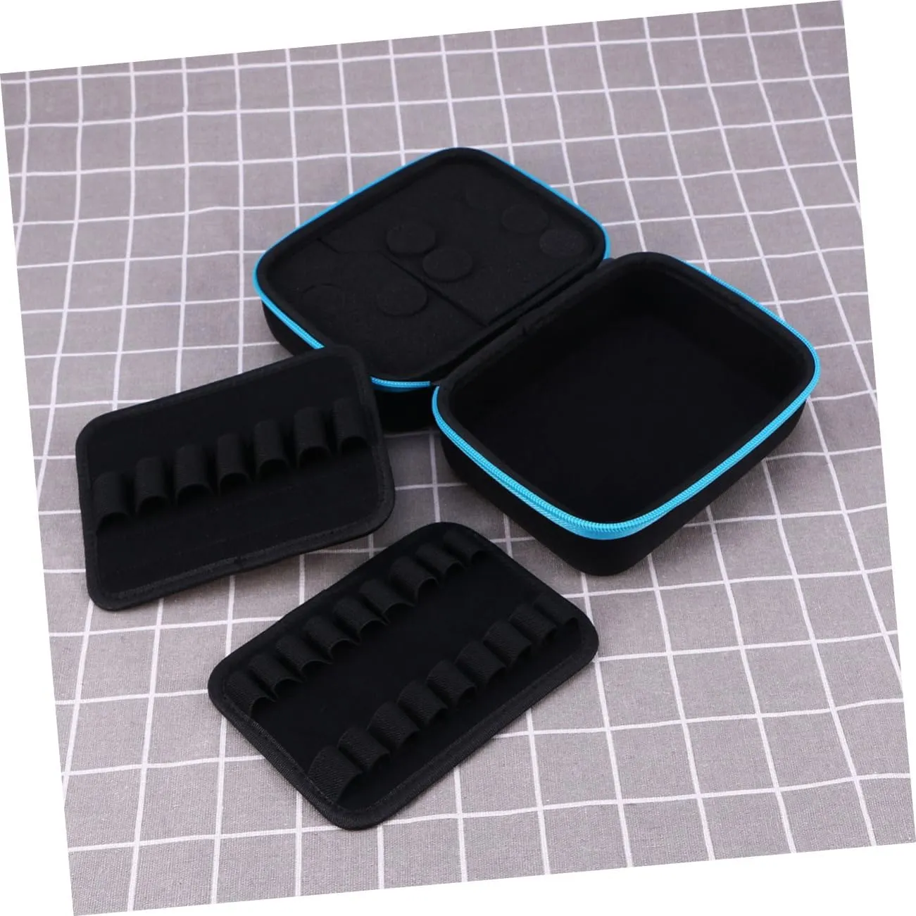 Carrying Bag Drop Essential Aromatic Oil for Portable Diffusers Storage Perfume Bags Perfumes, Blue, medium