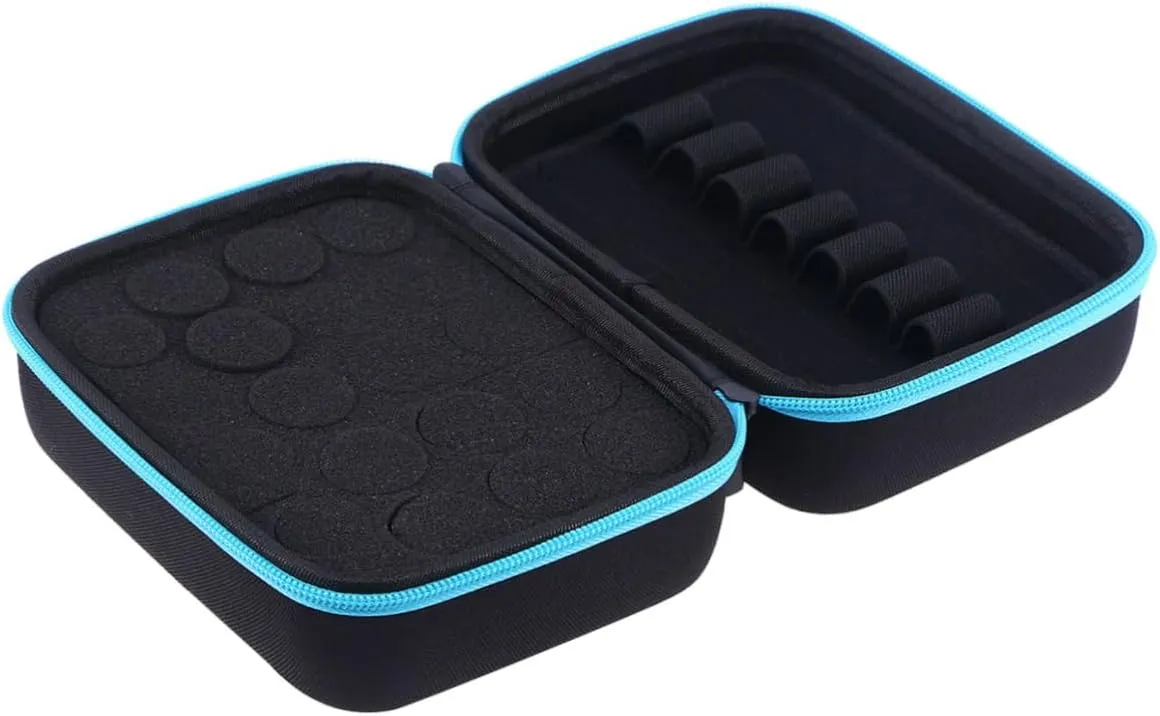 Carrying Bag Drop Essential Aromatic Oil for Portable Diffusers Storage Perfume Bags Perfumes, Blue, medium