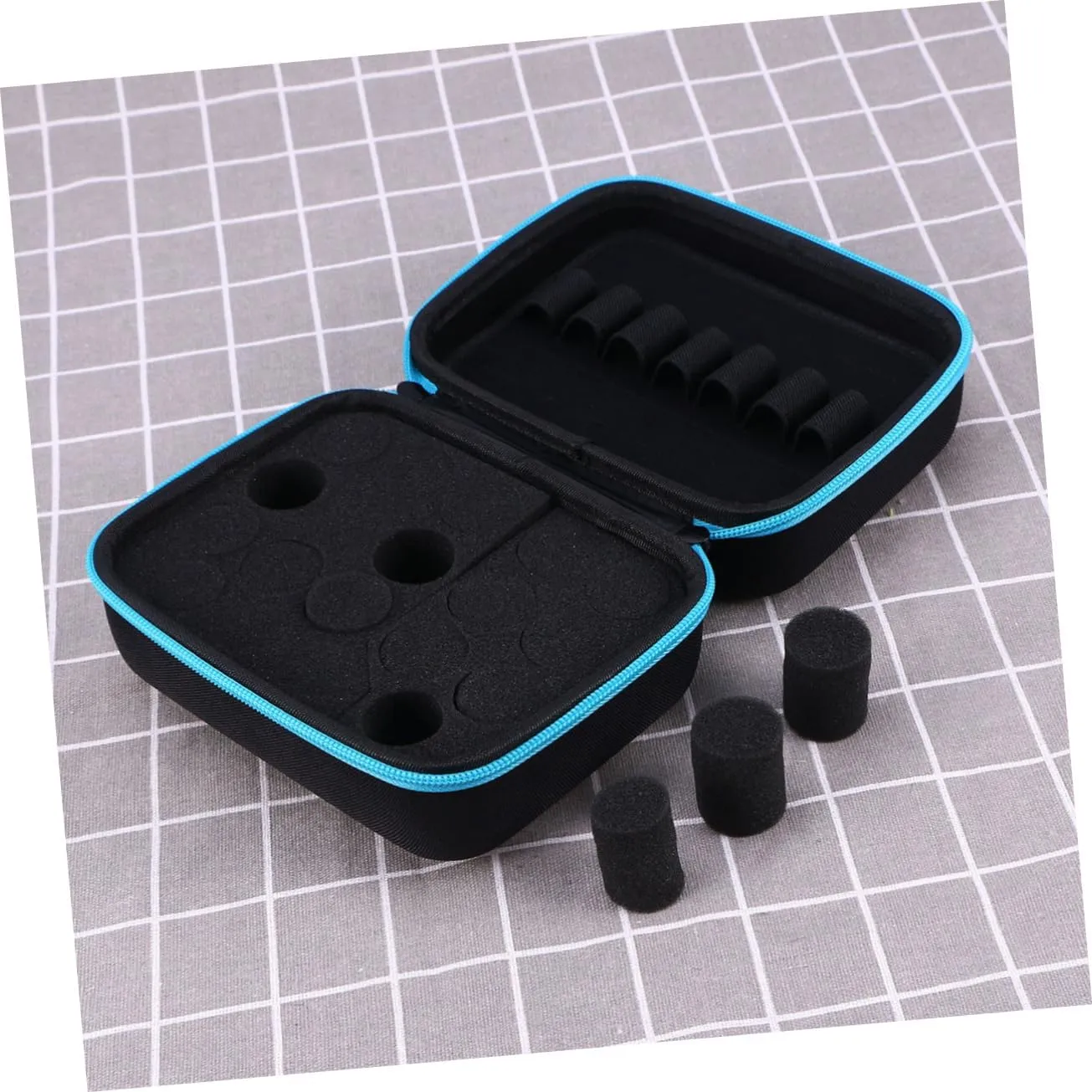Carrying Bag Drop Essential Aromatic Oil for Portable Diffusers Storage Perfume Bags Perfumes, Blue, medium