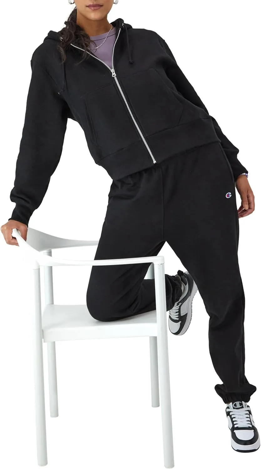 Champion Women's Reverse Weave Joggers, Left Hip C