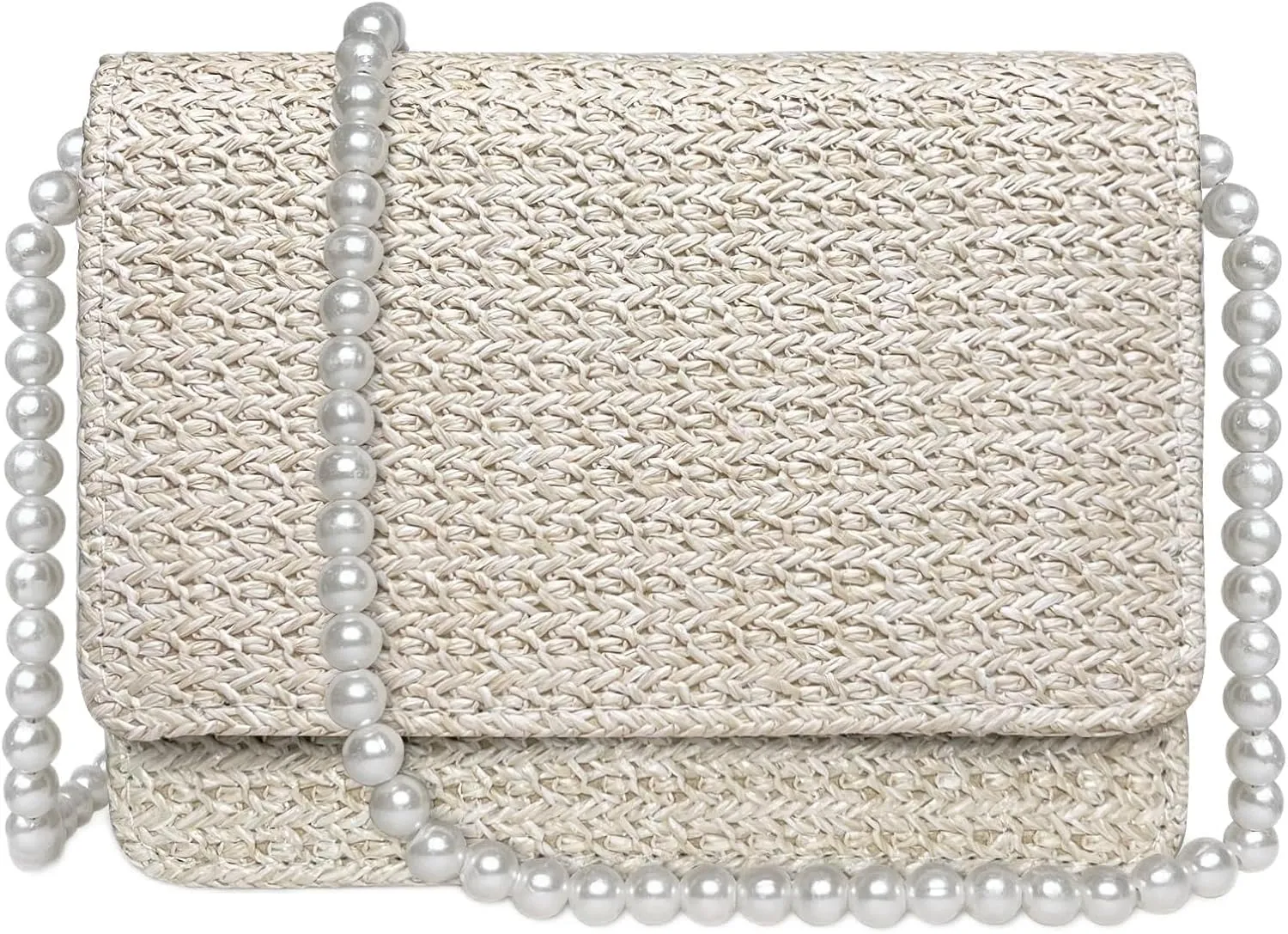 CHARMORE Crossbody Bag for Women Small Straw Beach Shoulder Bag Stylish Woven Bags Travel Handbags