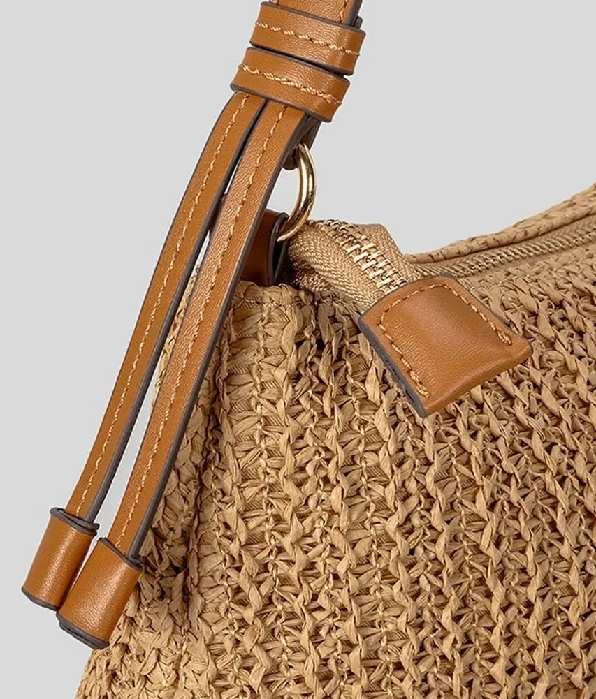 Chic Straw Beach Bags for Women Handwoven Beach Tote Bag Straw Summer Boho Bag Vacation Shoulder Purse Crossbody Handbag 2025