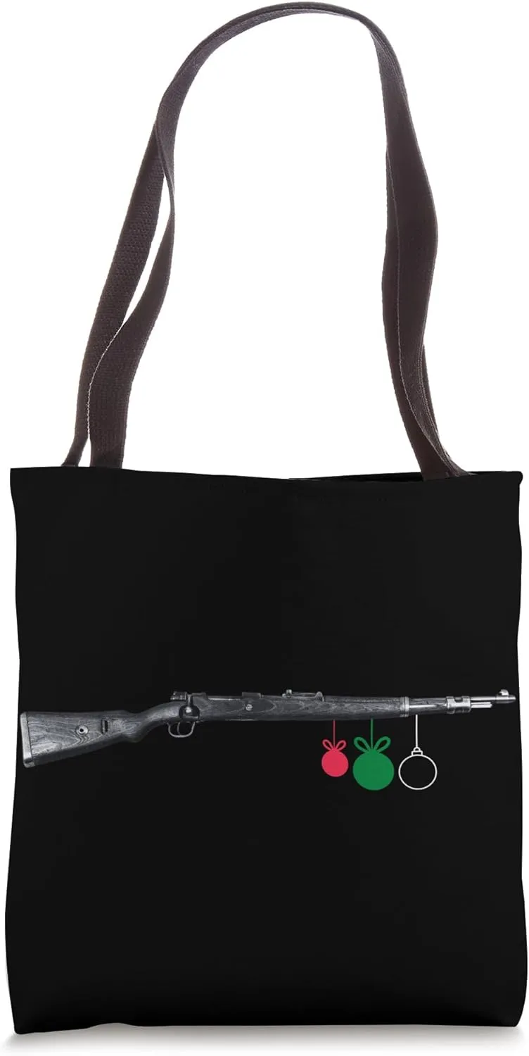 Christmas Ordnance rifle crossed - K98k Tote Bag