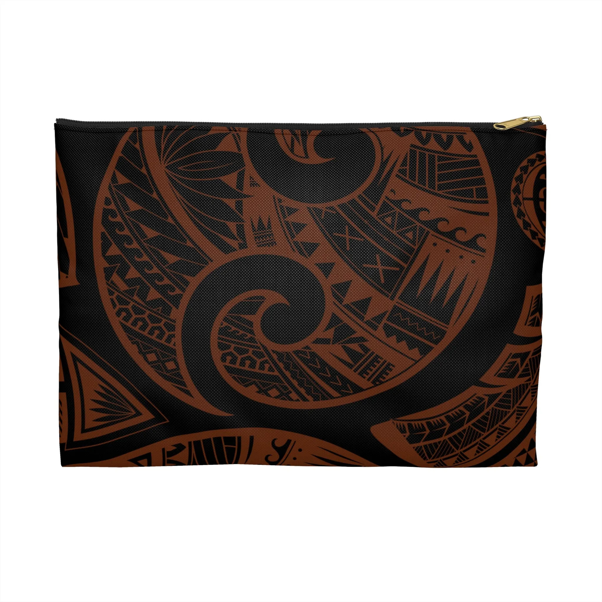 Cinnamon Brown Travel Pouch Bag