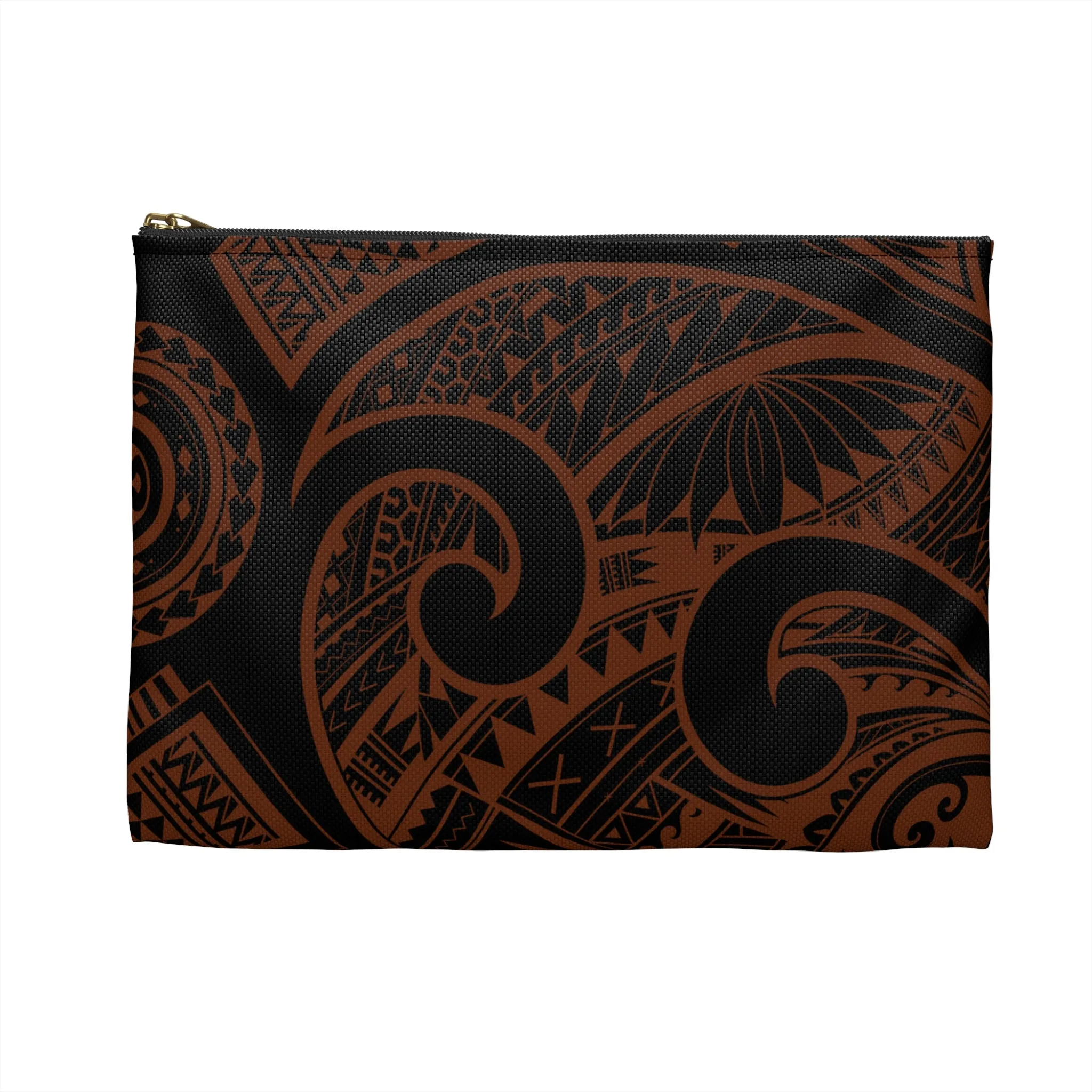 Cinnamon Brown Travel Pouch Bag