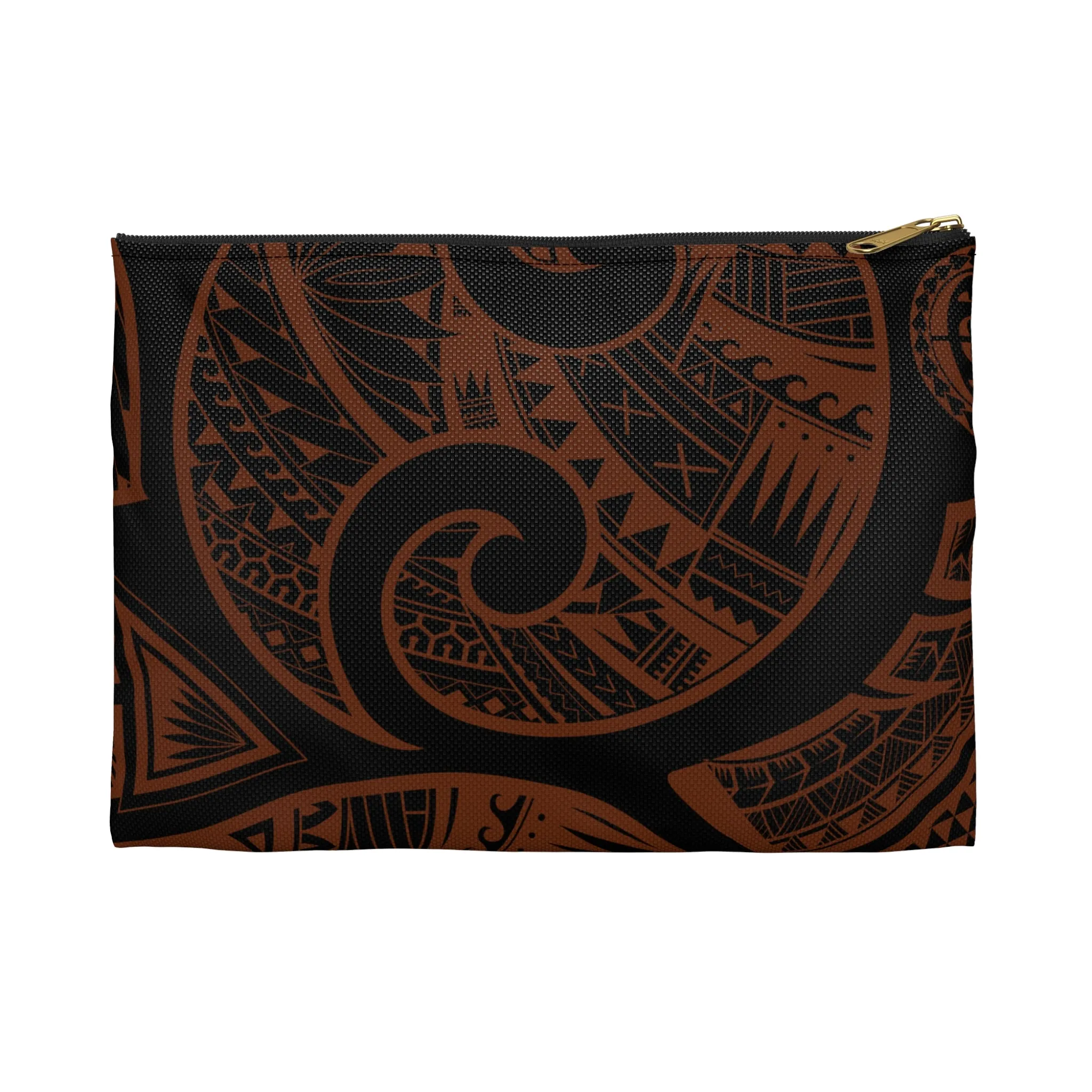 Cinnamon Brown Travel Pouch Bag