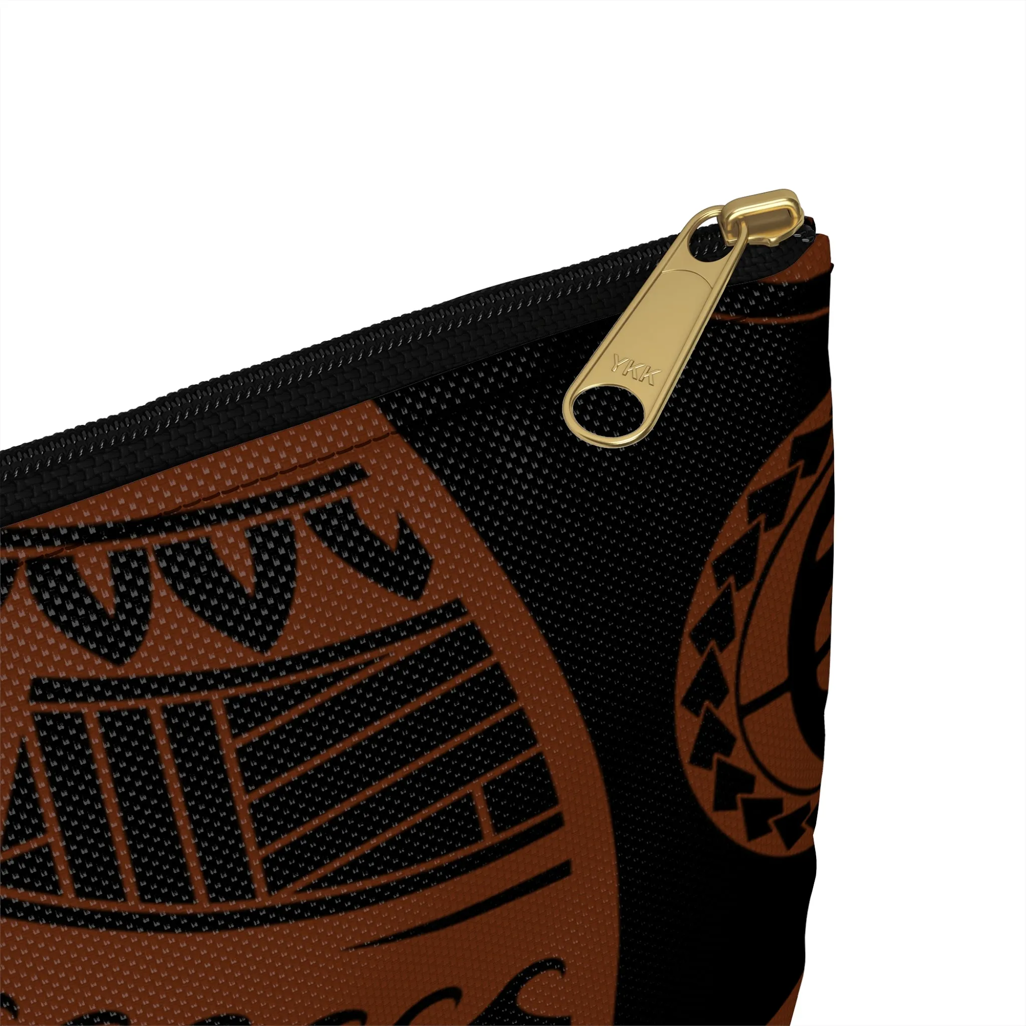 Cinnamon Brown Travel Pouch Bag