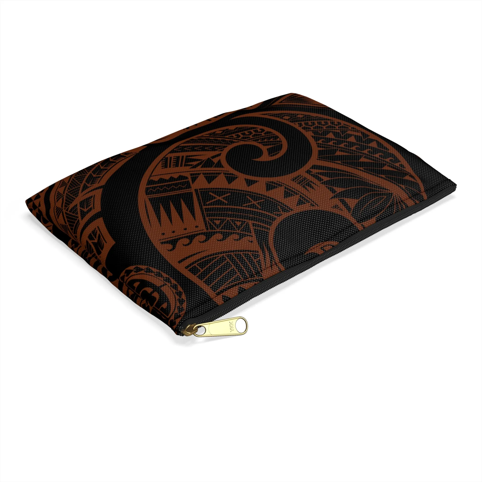 Cinnamon Brown Travel Pouch Bag