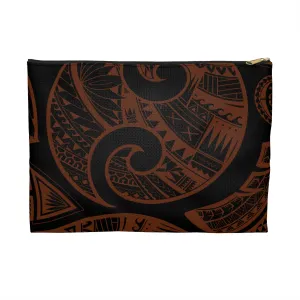 Cinnamon Brown Travel Pouch Bag