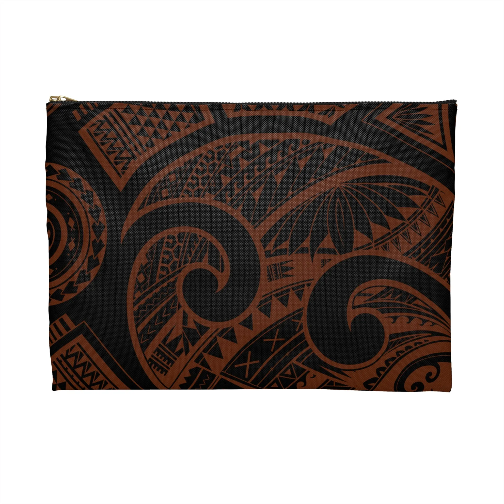 Cinnamon Brown Travel Pouch Bag