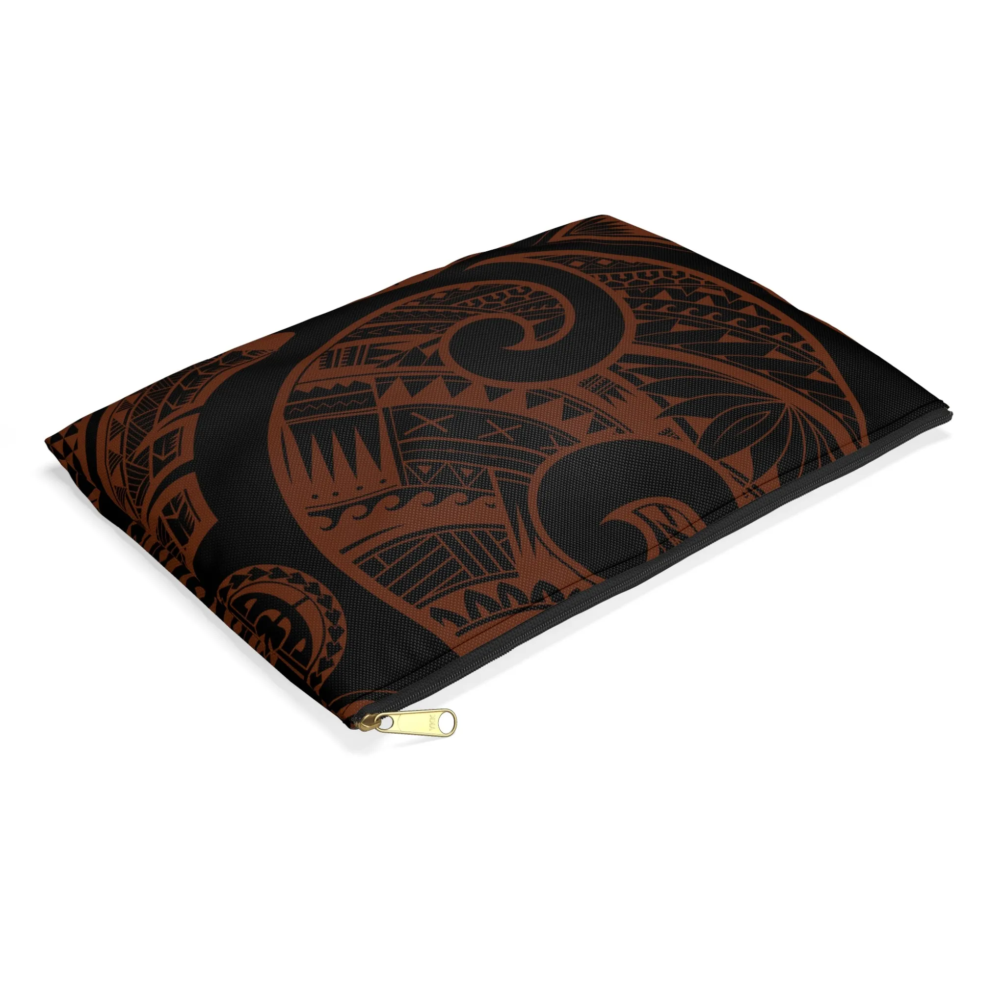 Cinnamon Brown Travel Pouch Bag