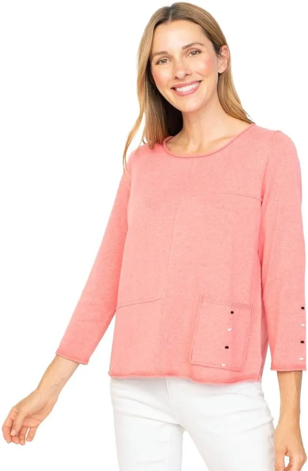 Coastal Cotton Easy Pocket Habitat Pullover