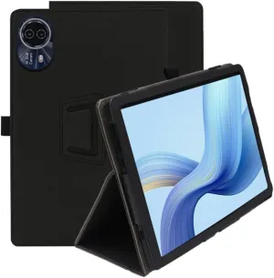 Compatible with Teclast T65 Max 12.95- INCH Tablet case, Full Coverage Ultra Slim PU Leather Cover Case with Folding Stand Cover Rugged with Auto Sleep/Wake (Black)