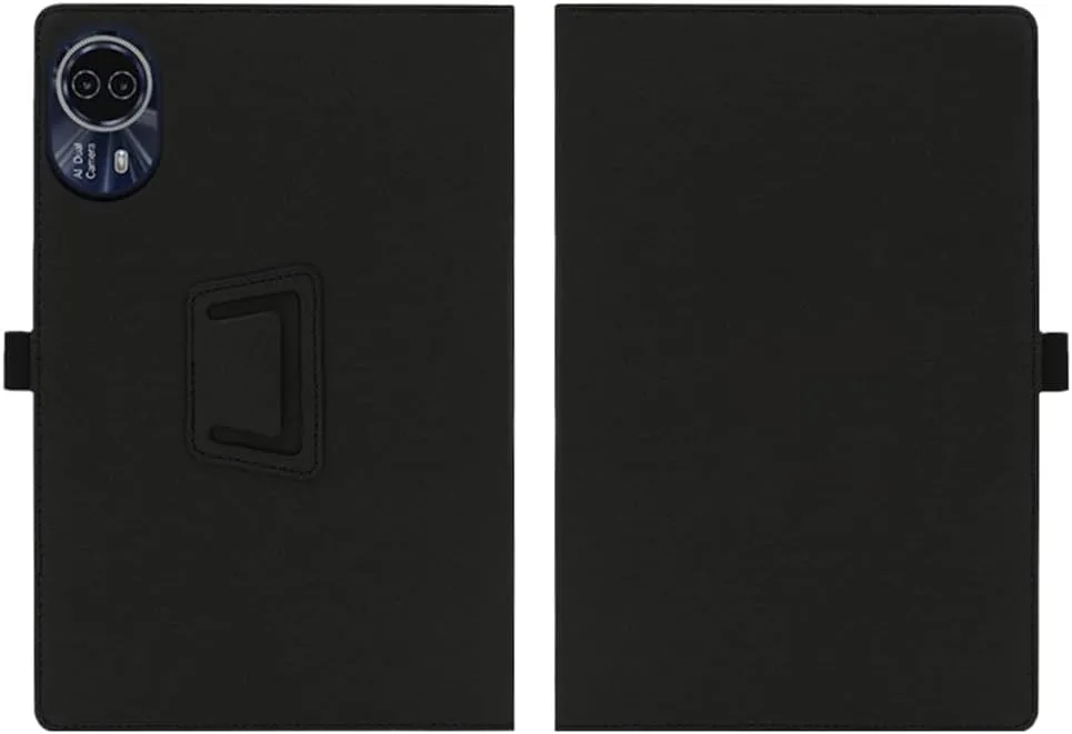 Compatible with Teclast T65 Max 12.95- INCH Tablet case, Full Coverage Ultra Slim PU Leather Cover Case with Folding Stand Cover Rugged with Auto Sleep/Wake (Black)